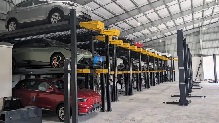 Strongman Lifts - Bewdley: Smart parking solution for car sales