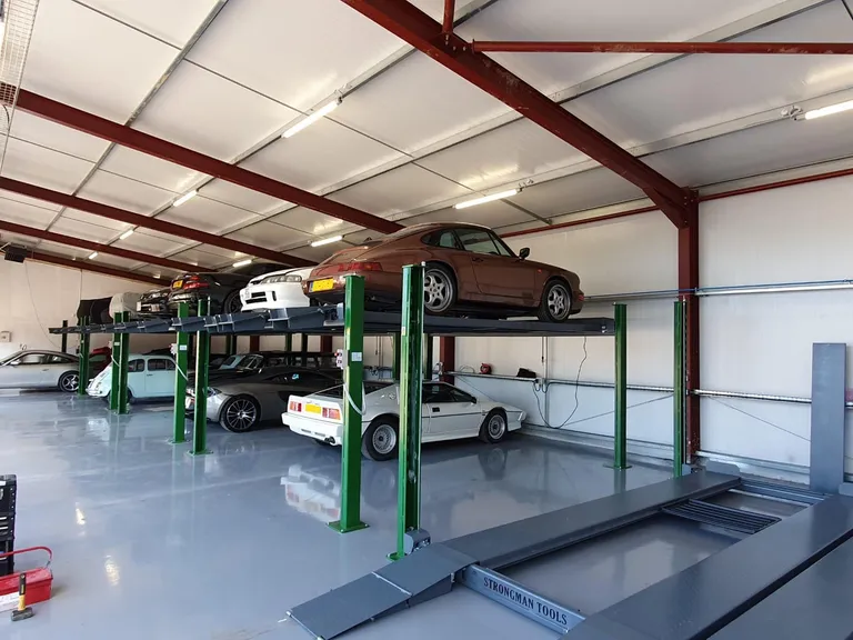 Strongman Lifts - Forth double wide storage lift for customer's private collection