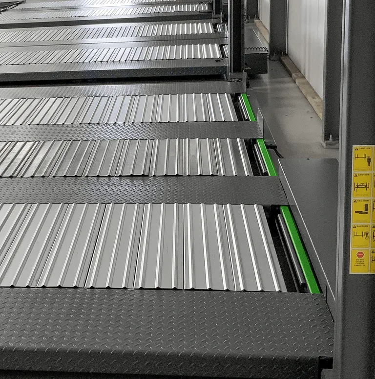 Strongman Lifts - Forth car parking lift installed in a car storage facility